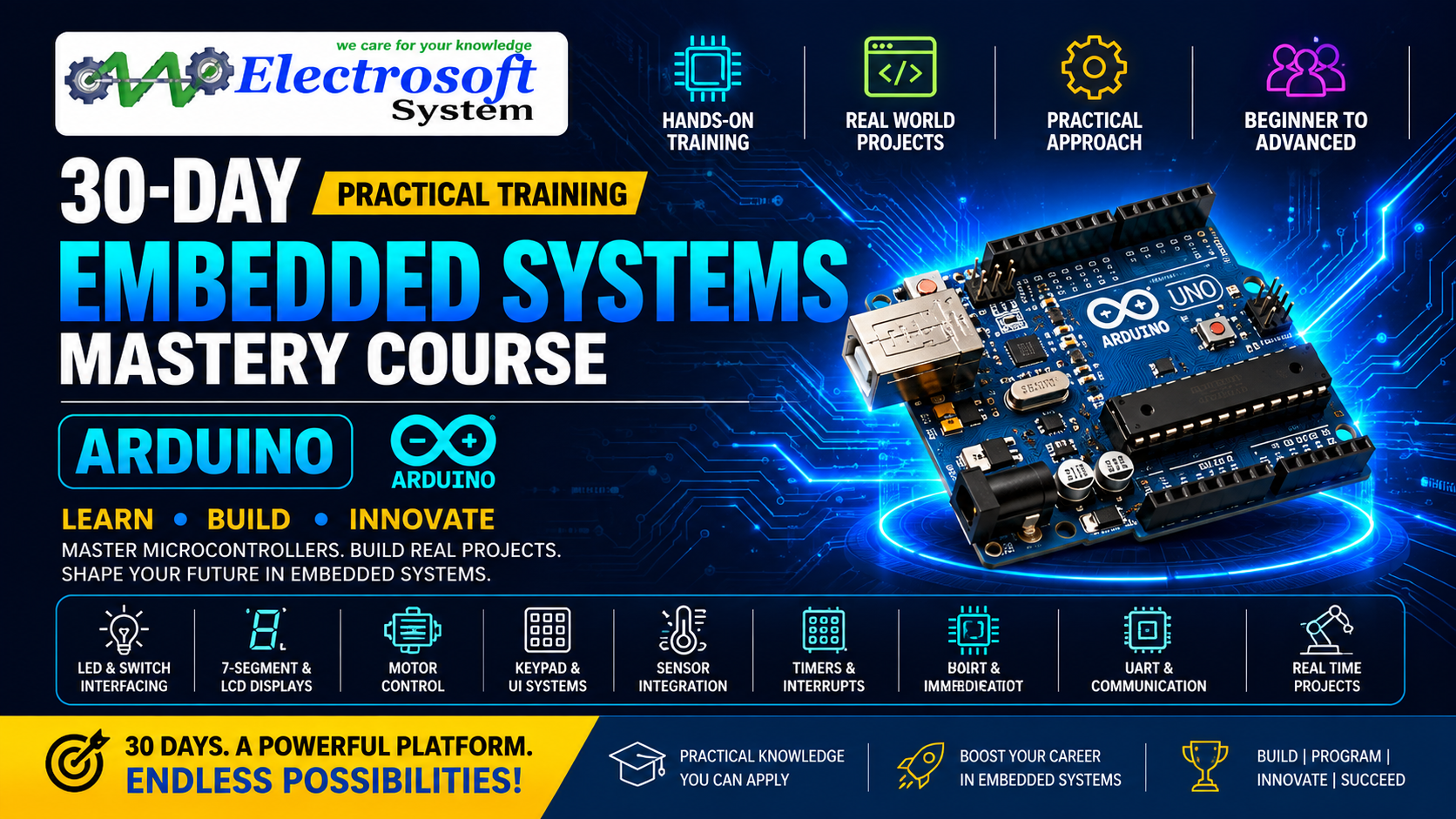 30 days Training on Arduino